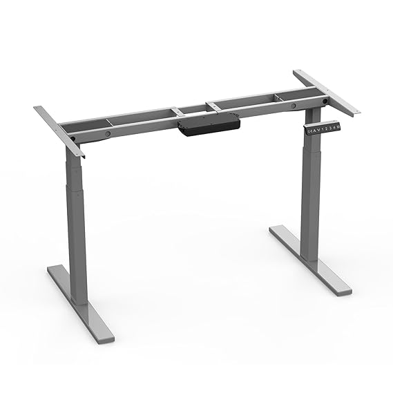 AIMEZO 71'W Dual Motor Elektrische Einstellbare Stehpult Rahmen Heavy Duty Stahl Ergonomische Sitzen Aufstehen Schreibtisch w