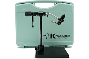Kingfisher Fly Fishing Blackfoot Fly Tying Vise Kit with Tools
