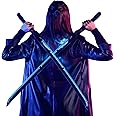 Phantom LED Cyberpunk Katana Sword Prop Replica Cosplay Gift Sword Lights (No Harness Strap, Blue)
