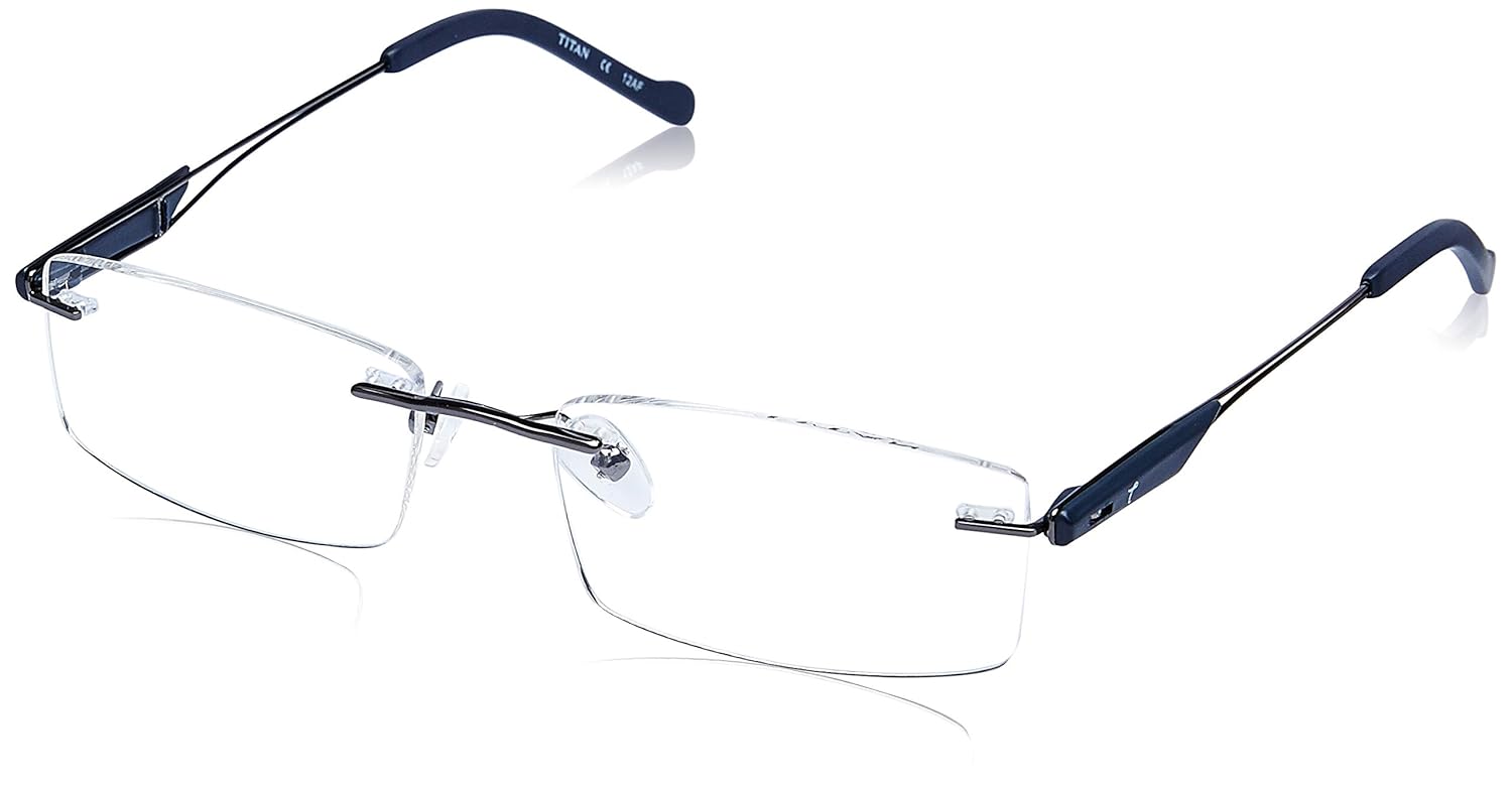 Buy Titan Rimless Rectangular Men's Spectacle Frame (TR1142A1A152