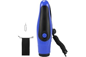 Air Horns for Safety, No Blowing 125dB Air Horn with 3 Volume Adjustment, Loud Bear Horn for Sports Competition, Outdoor Acti