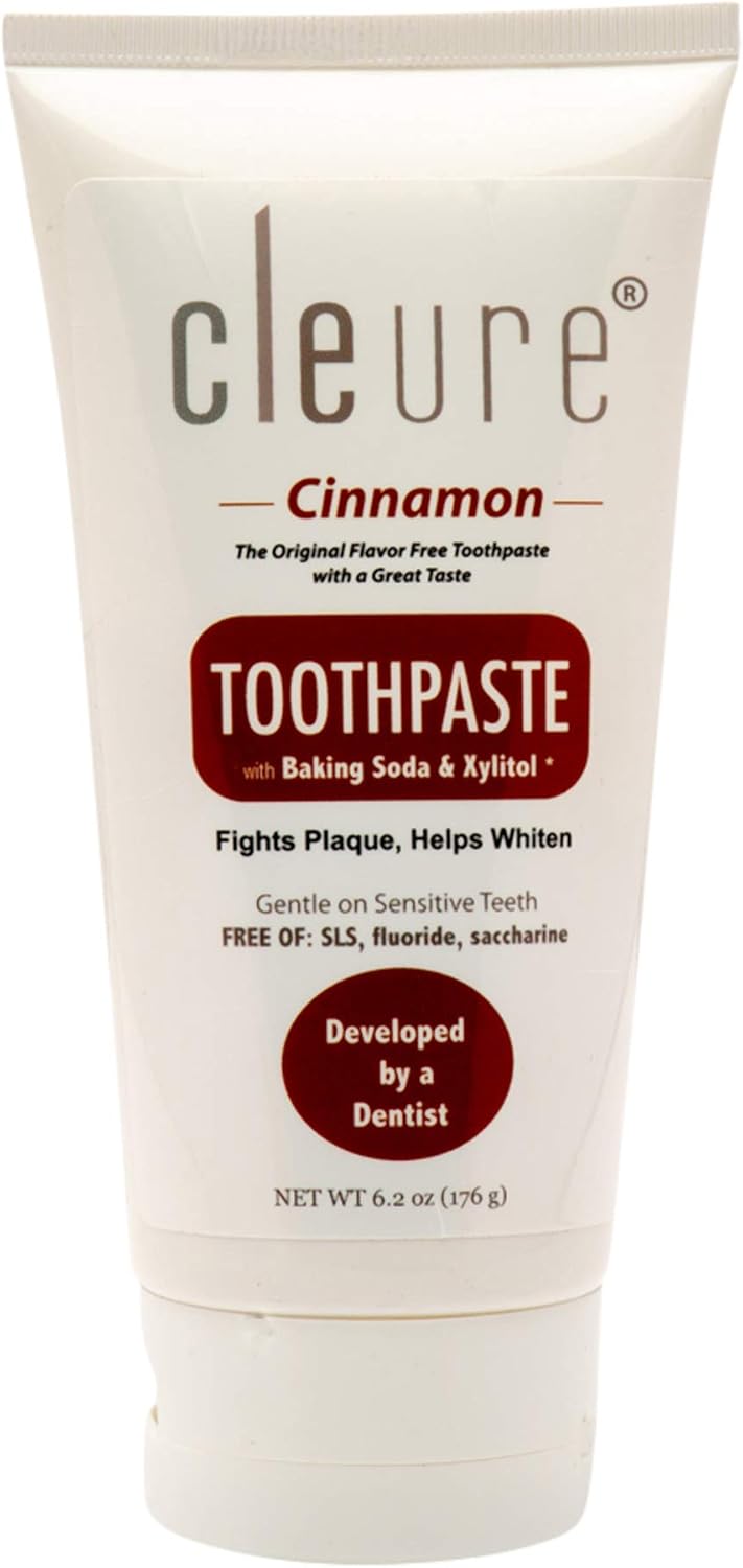 Cleure Hypoallergenic Toothpaste Cinnamon with Baking