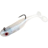 Strike King Pinger Minnow Fishing Lure, Pre-Rigged Soft Plastic Jerkbait, Optimized for Live Sonar, Realistic Minnow Profile, 2.5"