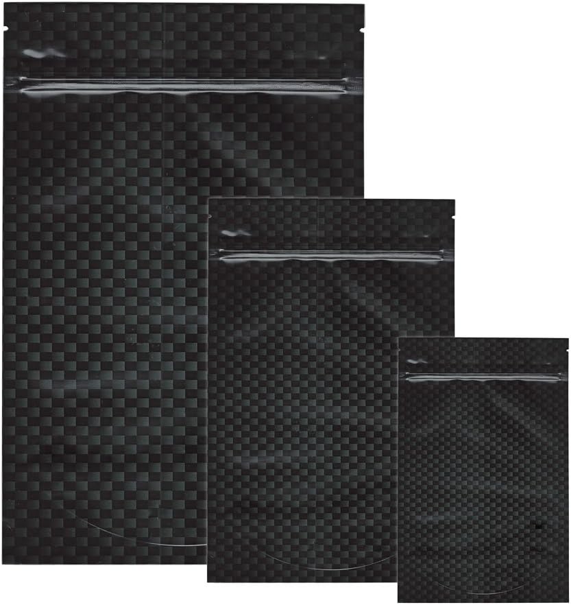 Carbon Fiber Smell Proof Bags by Cannaline (5, Large)