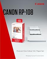 Canon SELPHY RP-108 Ink Paper Multipack 2 Cartridges 108 Sheets 100x148mm view 2