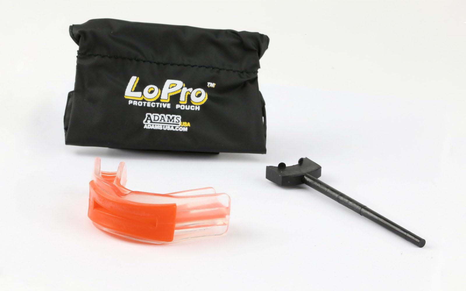 Adams USA Boil-n-Bite Custom Mouth Guard - Fits Over Braces - Clench & Breathe - Choose Youth or Adult, Color