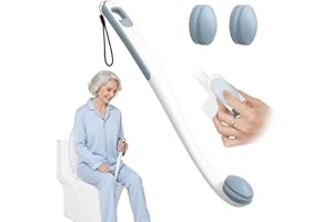 Toilet Aid - Newly Upgraded Firmly Clamp The Toilet Paper/Wipes, Personal Bottom Wiping Tool, Bathroom Mobility Aid for Disab
