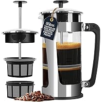 ESPRO - Cafeteira francesa P5 – Microfiltro duplo patenteado para