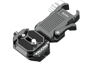 ULANZI FALCAM F38 Camera Quick Release Plate for Zhiyun M3 M2S Stabilizer, 38mm Anti-Deflection QR Plate with Fast Clamping, Lightweight and Portable