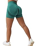 JGS1996 Seamless Scrunch Butt Workout Shorts for