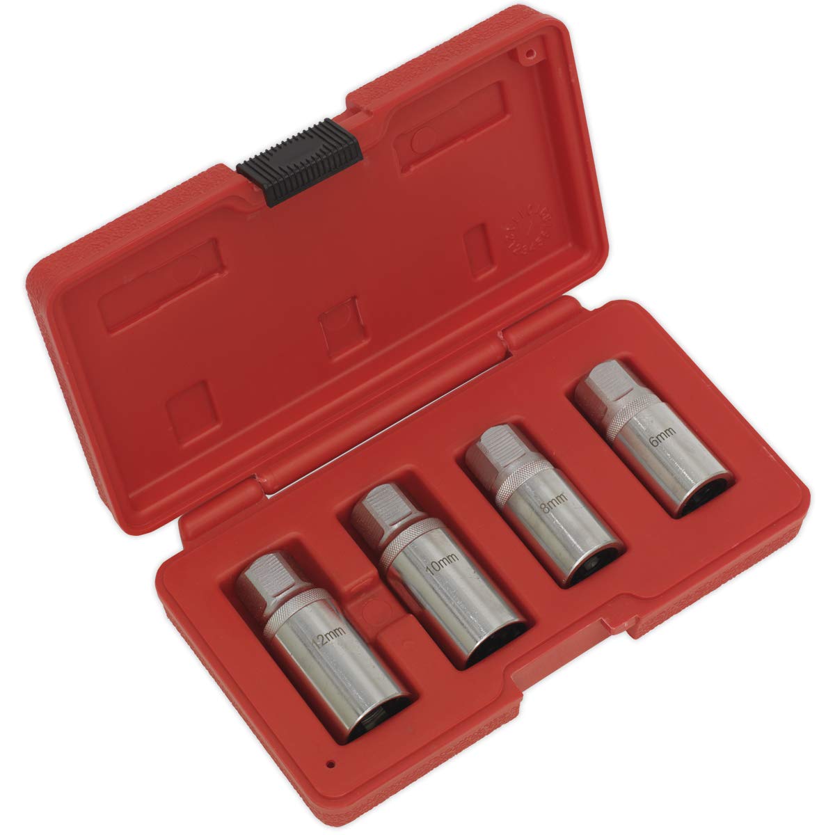Sealey Ak723 Stud Extractor Set 4Pc 1/2Sq Drive Metric