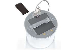 MPOWERD Luci Pro Series: Rechargeable Solar Inflatable LED Lantern + Charger, up to100 hrs and 360 Lumens, Waterproof, Camping, Backpacking, Emergencies