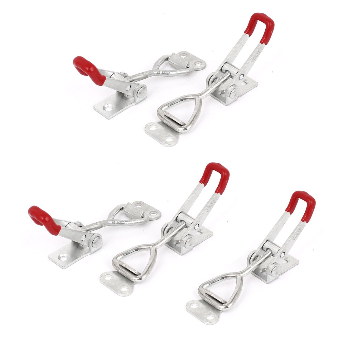 Sourcingmap 5PCS 100Kg 220Lbs Capacity Pull Action Latch Type Toggle Clamp 4001