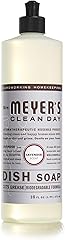 MRS. MEYER'S CLEAN DAY Liquid Dish Soap, Lavender Scent, 16 Ounce Bottle