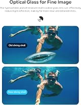 Tuvzylory Invisible Dive Case for Insta360 X4 50m Waterproof Quick Release view 8