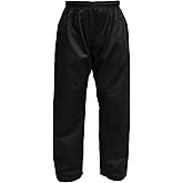 Karate Trousers Martial Arts Karate Pants Student Cotton GI Aikido Kids Pant Kung Fu Adults Kimono Trousers