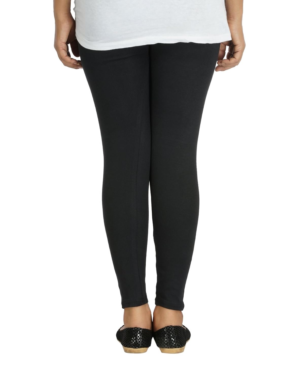 sfa combo of 2 women ankle length cotton lycra leggings