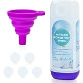 ZQZiQi Refillable Power Mop bottle for Swiffer PowerMop,775ML /26 FL OZ | Empty Leak-Proof HDPE Reusable Bottle for Swiffer PowerMop, Cleaning Solution Container, Use Any Liquid Cleaner