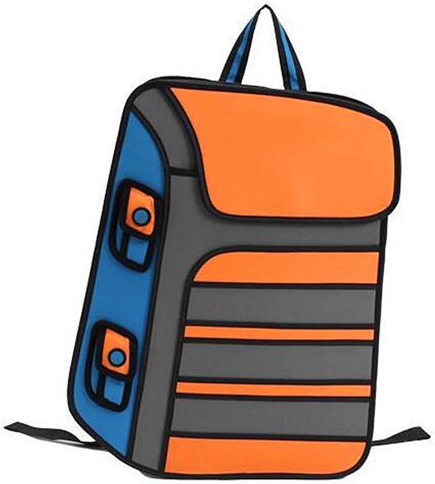cartoon style backpack