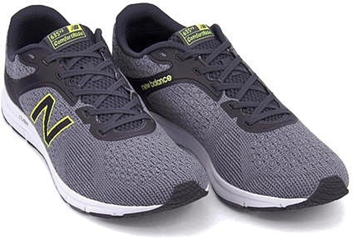 ニューバランス New Balance メンズ ランニングシューズ スニーカー M635 軽量 クッション性 屈曲性 耐久性 D カジュアル デイリー トラベル スポーツ ウォーキング グレー ライム 28 0cm New Balance ニューバランス ウォーキング Amazon
