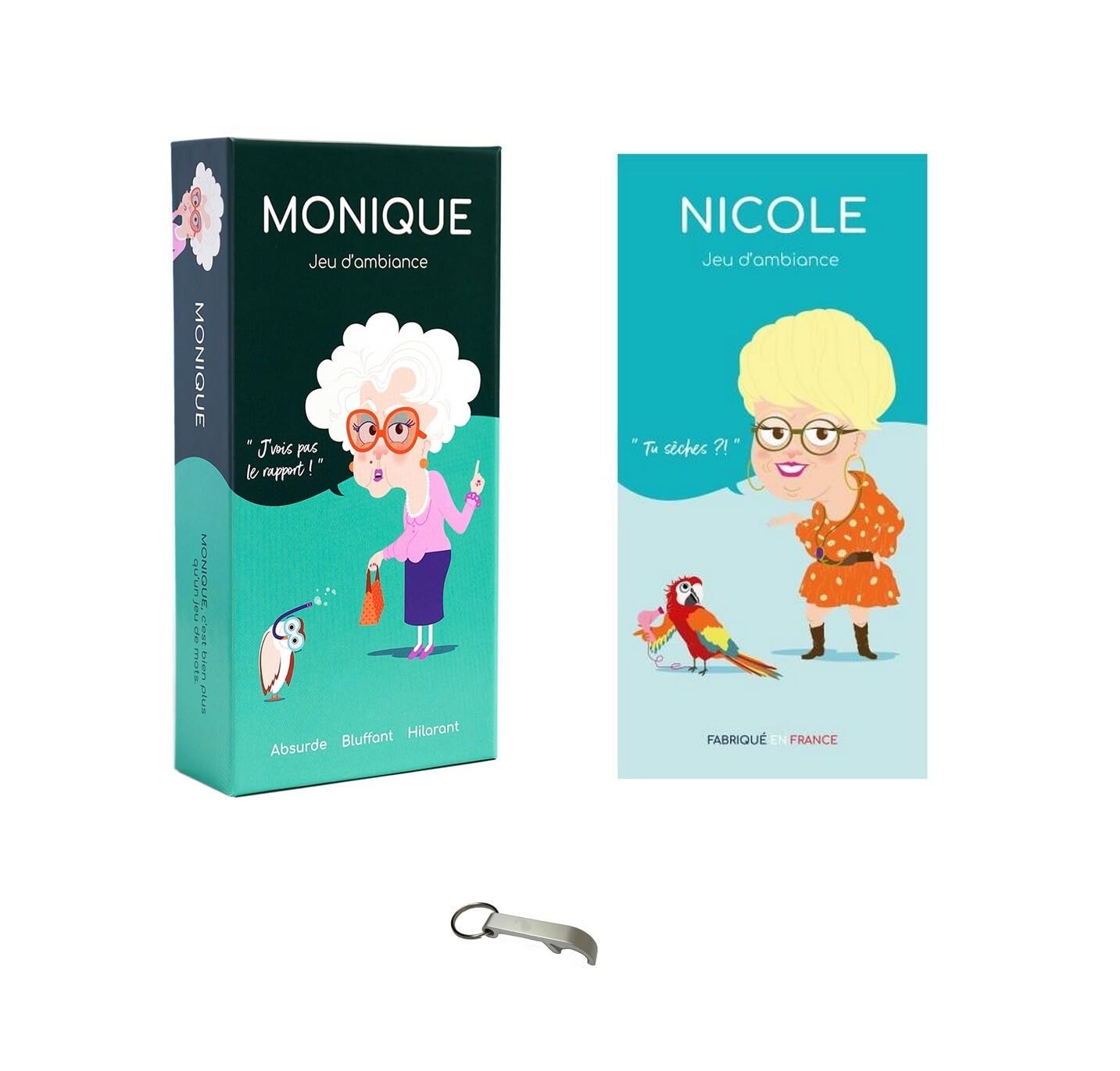 Blumie Shop Monique + Nicole + 1 Decap Blumie Game Set (Monique + Nicole)