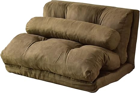 Amazon Doris ソファーベッド シングル 幅92 6段階リクライニング ローソファー ブラウン ネクサス ソファベッド オンライン通販