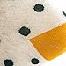 SHUAISHUAIKAI Womens Combed Cotton Socks Casual Ankle Socks Dots Crew socks (6 Pack in Giftbox)