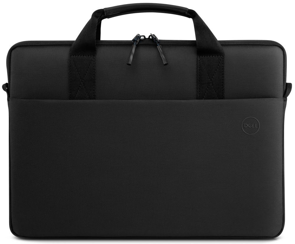 Dell CV5423 Ecoloop Pro Sleeve, Up to 14 Inch, Padded handles, Detachable shoulder strap, Weather resistant, Luggage pass through, Black