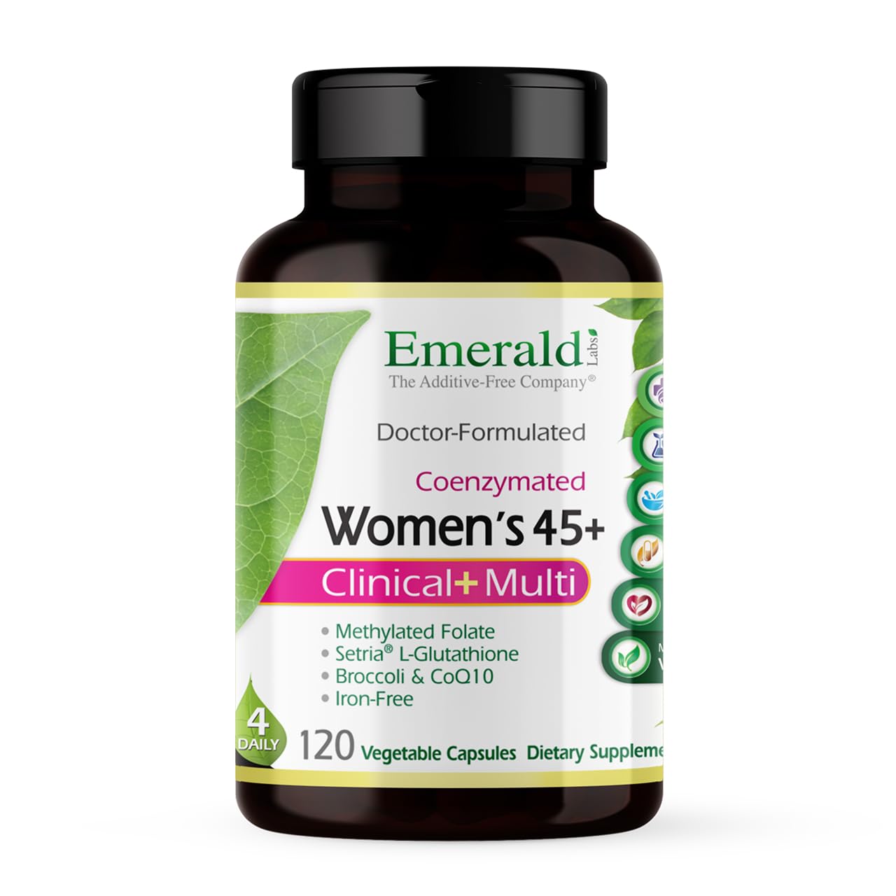 CoEnzymated Women's 45+ Clinical+Multi 4-Daily