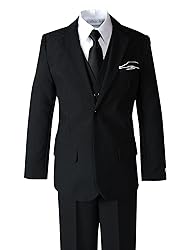 Spring Notion Boys' Satin Zipper Necktie and