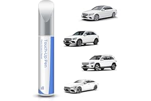 PARTS4EV 149/9149 Polar White Touch Up Paint Compatible with Mercedes-Benz Exact Match–Chips and Nicks Touch Up