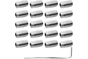 20 Pcs 155023 Replacement Screw Kit for Faucets,Stainless Steel Set Screws with Hex Wrench Single Handle Kitchen Bathroom Fau
