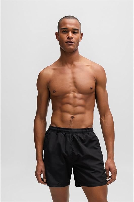 Hommes Dolphin Short de Bain à Logo et Rayure