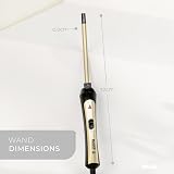Bauer 38860 TourmaPro Slimline Curling Wand 9mm 200C 360 Cord view 7