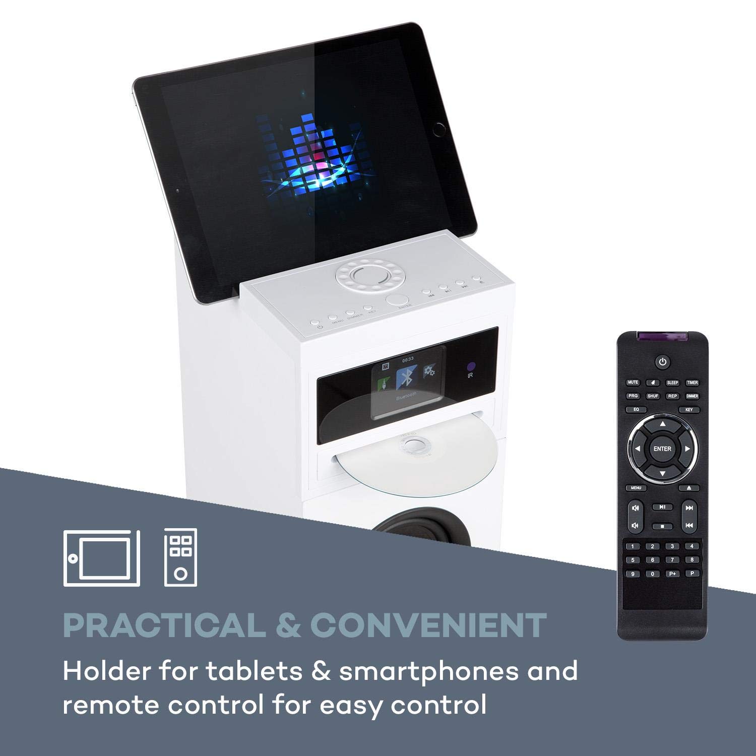 auna floor standing speakers