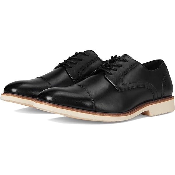 Amazon.com: Stacy Adams Synergy Wing Tip Oxford Black 7 D (M  display picture 2