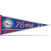 Rico Industries NBA Basketball 12" x 30" Felt Wall Décor Pennant - Great for Home/Bed Room/Man Cave Décor