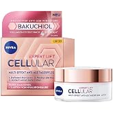 NIVEA Cellular Hyaluron Filler + Elasticity Day Cream &ndash; 50 ml Anti-Ageing Face Moisturiser with Hyaluronic Acid, Creatine, Collagen &amp; Elastin Boost, Rejuvenating Formula for Smoother Skin