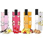 Equivalence Yara's 4 Pieces Set Eau De Parfum Spray for Women edition travel Size BUNDLE 0.34 Ounce Moi +Tous + Candy +Pink, LARGE BOTTLES NOT INCLUDED It is only a reference