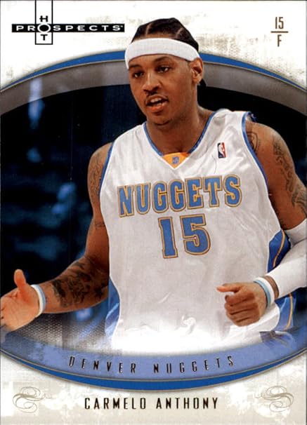 2007 08 Fleer Hot Prospects Basketball 2 Carmelo Anthony Denver Nuggets At Amazon S Sports Collectibles Store