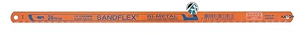 Tools-4-All Bahco Sandflex Unbreakable Bi-Metal Hacksaw Blade (12-inchx24TPT) - Pack of 10