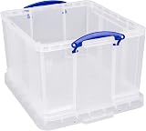 Really Useful Box 42 Litre Clear Storage Container with Lid
