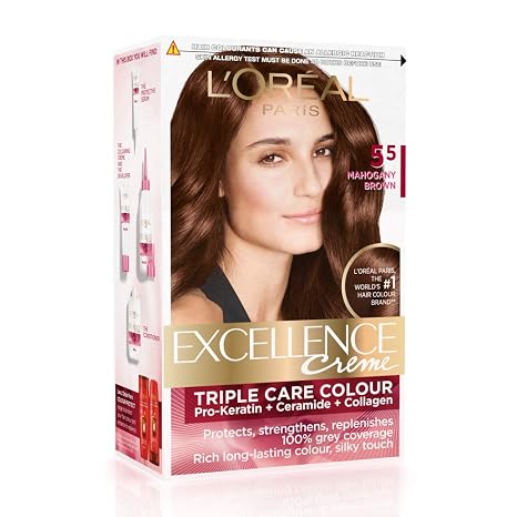 Buy L Oreal Paris Excellence Creme Hair Color 5 5 Mahogany Brown