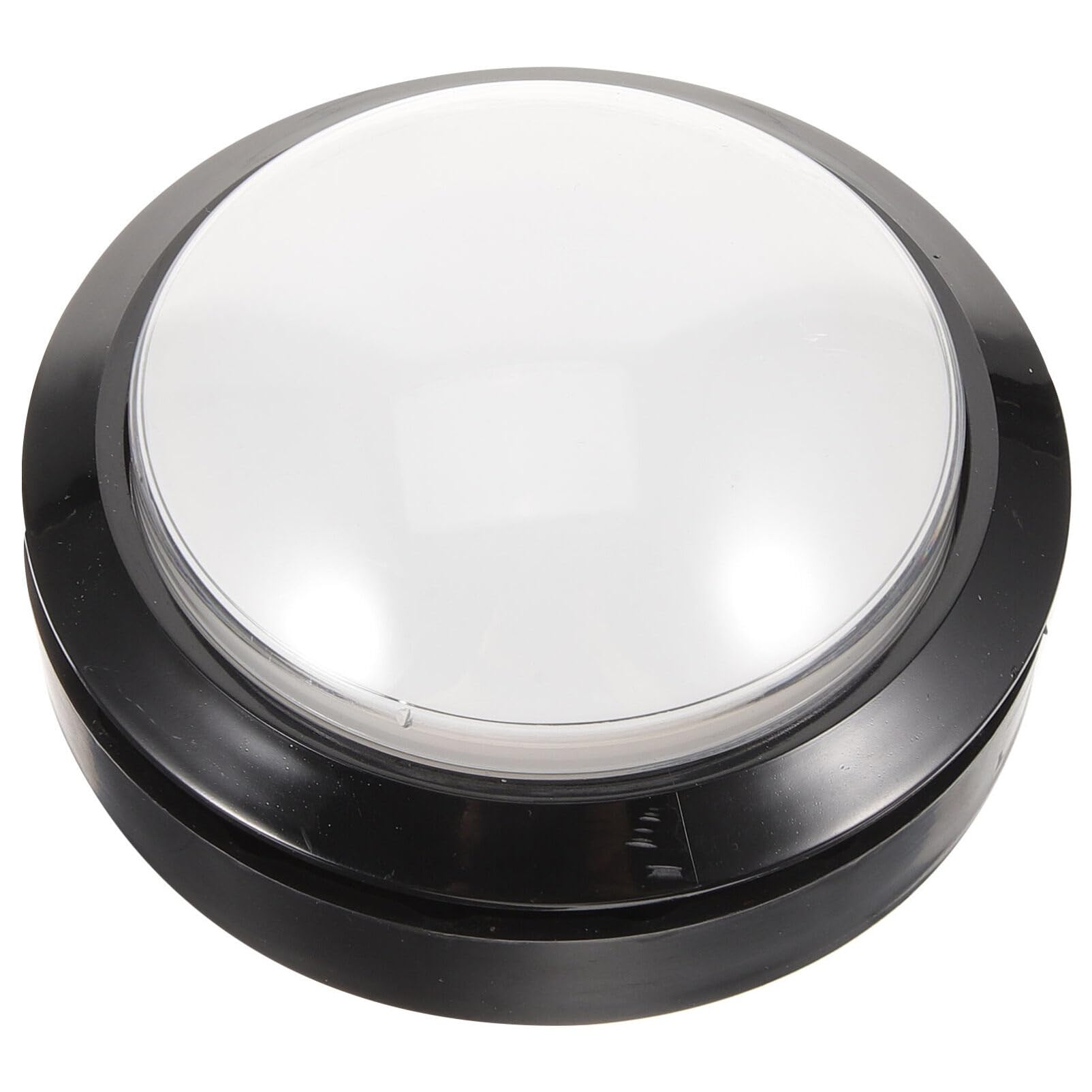 DEARMAMY 4 Inches Large Talking Button Clock Telling Time Clock Button Speaking for Visually Impaired Elderly