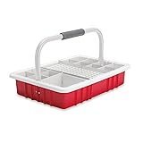 Marketlab Red Tray with Handle - 13mm Tube Rack