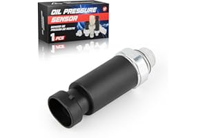 ENA Oil Pressure Sensor Switch Compatible with Chevrolet GMC Avalanche Silverado Suburban Tahoe Sierra 1500 2500 3500 Yukon 4.8L 5.3L 6.0L V8 Replacement for D1818A 19244505 12562267 PS303T 1S6744