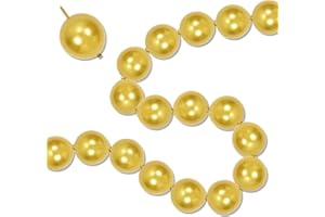 GOVPY Gold Quick Link Balloons, 60PCS Linking for Balloon Wall Arch Chains, 6inch Linkable for Wedding Birthday Baby Shower Engagement Graduation Party Decorations