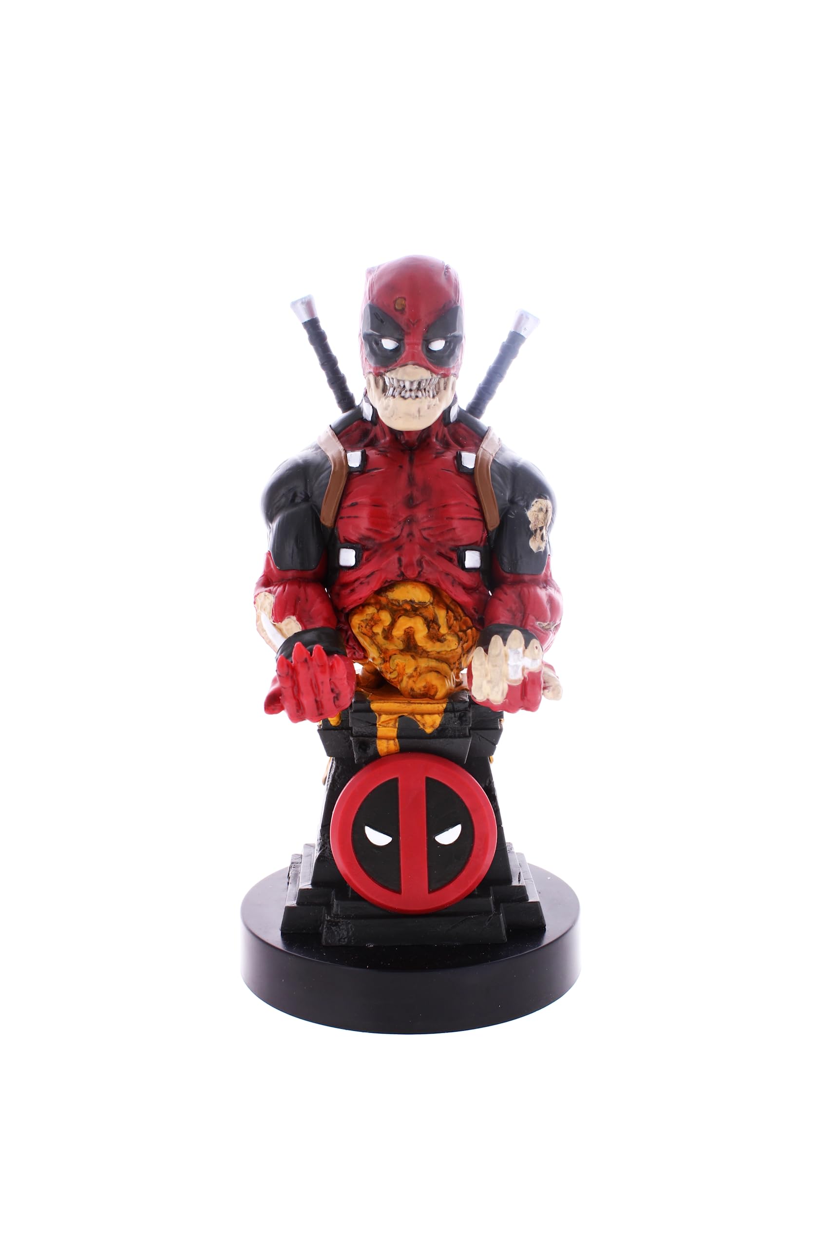 Cableguys Marvel Deadpool Zombie Controller Holder & Phone Stand - Gaming Accessories for Room and Desk Setup, Compatible with Xbox, PlayStation & Most Standard Game Controllers