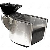SKINACT Aviator Vintage Design with Hand Made Aluminum Shampoo Chair