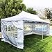 Wonlink 10x20 ft Instant Pop up Canopy, Party Tent Folding Gazebos with Removable Sidewalls and Wheeled Bag Waterproof